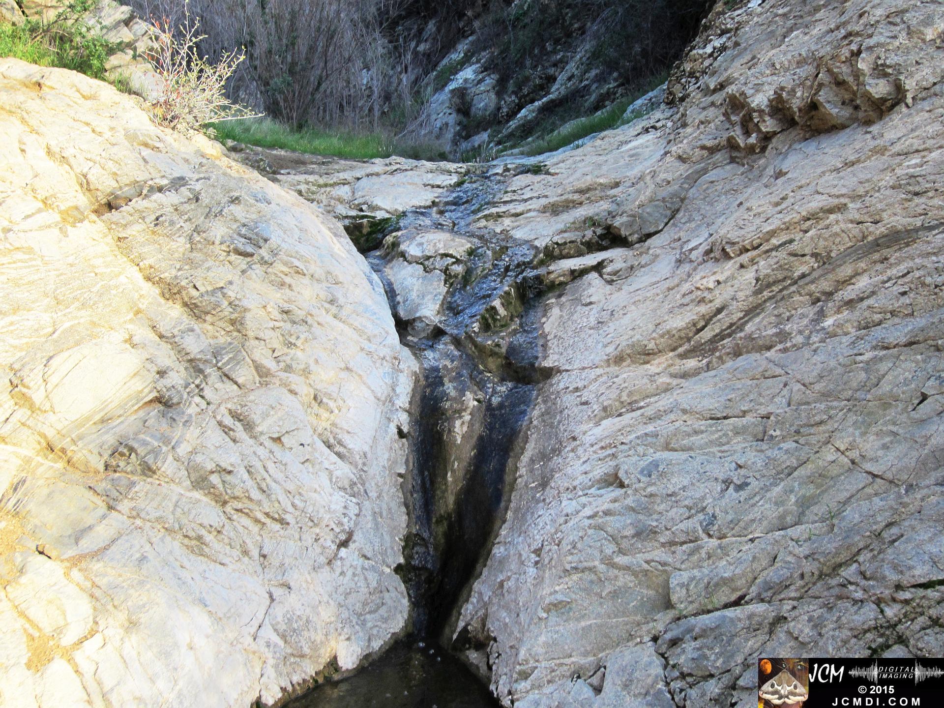 Whitney Canyon waterfall lower